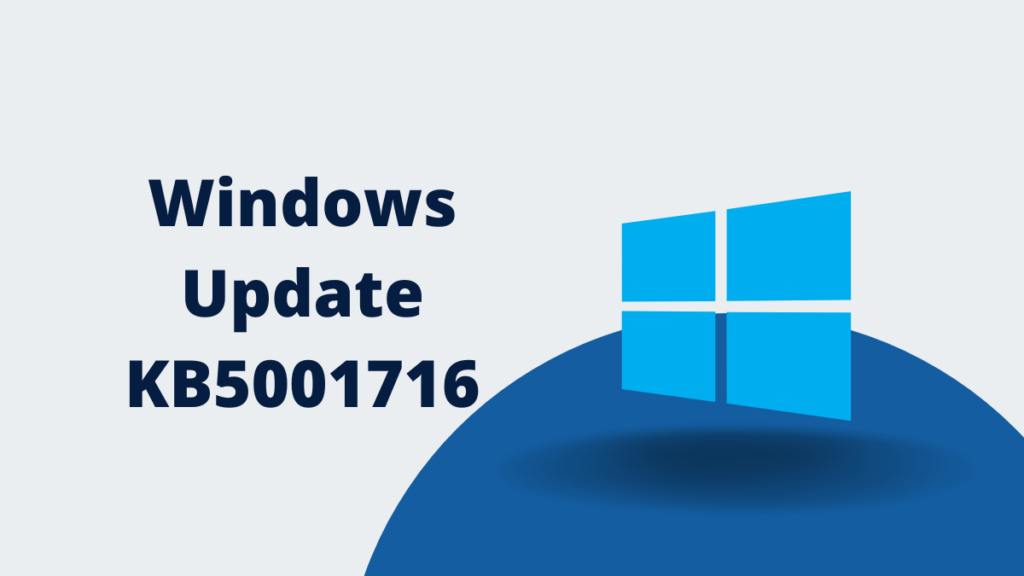 Windows Update KB5001716